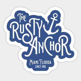 The Rusty Anchor Sticker